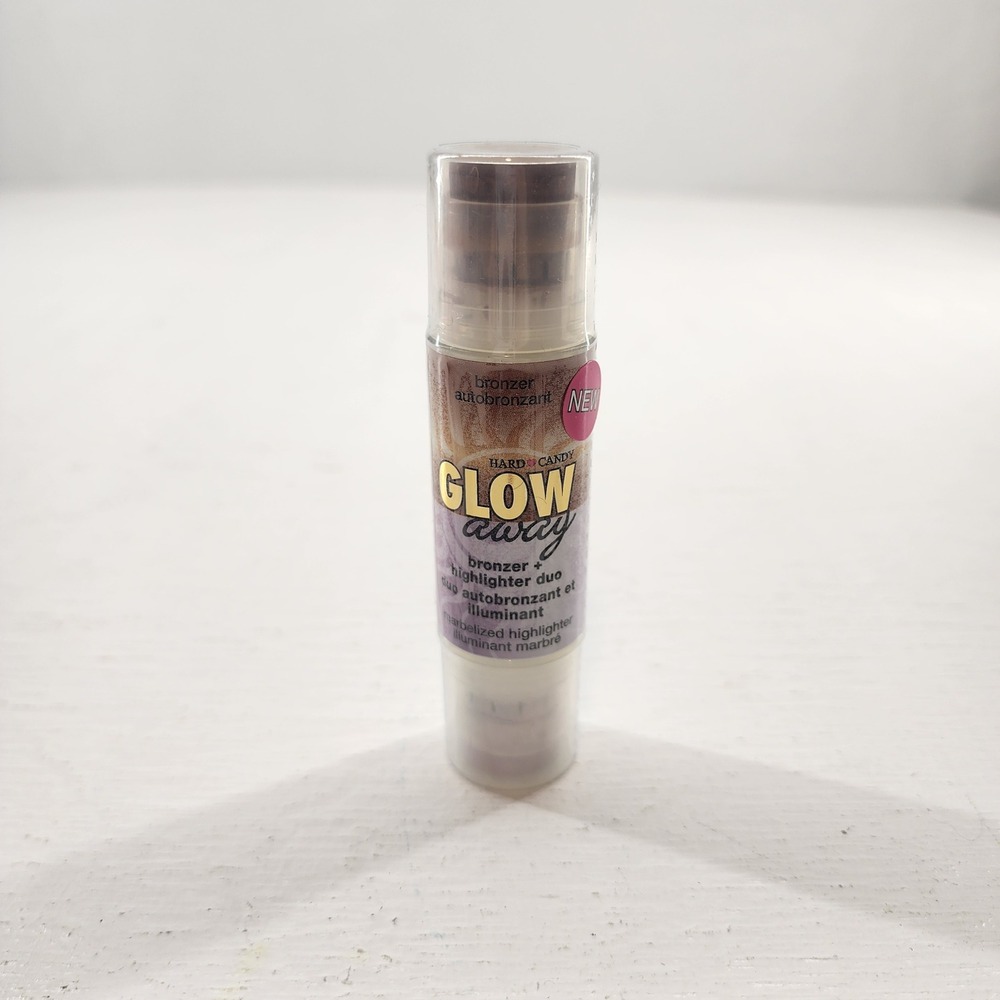 Hard Candy Glow Away Bronzer Highlighter Duo Stick Bora Bora 444 8.5g NEW